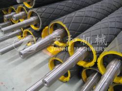 主動(dòng)輥筒（錐套式）（包膠 菱形花紋）--湖州天和機械